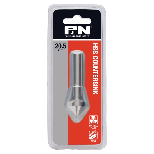 COUNTERSINK HSS STRAIGHT 20.5MM P&amp;N